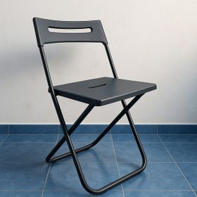 Siyah Katlanır Sandalye
