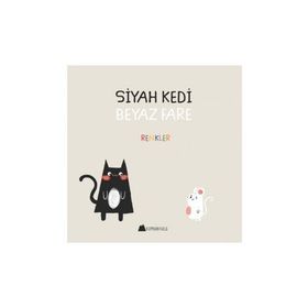 Siyah Kedi Beyaz Fare - Renkler - Duygu Yardımcı