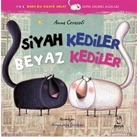 Siyah Kediler Beyaz Kediler Anna Cerasoli - Doruk Yayınları