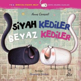 Siyah Kediler Beyaz Kediler Anna Cerasoli - Doruk Yayınları