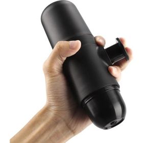 Siyah Taşınabilir Espresso Makinesi