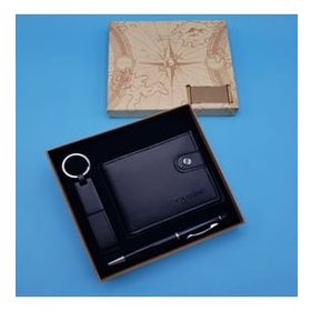 Siyah Touchpen Kalem Anahtarlık Ve Cüzdan