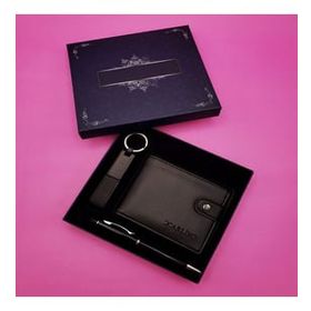 Siyah Touchpen Kalem Anahtarlık Ve Cüzdan