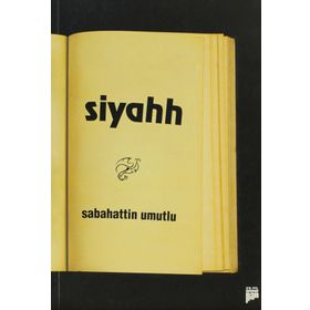 SIYAHH - SABAHATTIN UMUTLU