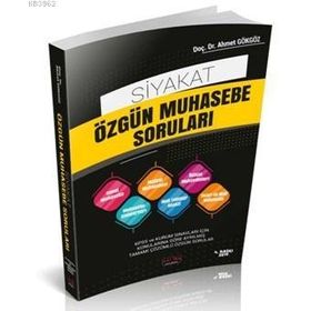 Siyakat Özgün Muhasebe Soruları 2019 - Savaş Yayınevi