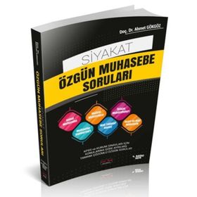 Siyakat Özgün Muhasebe Soruları 2019 - Savaş Yayınevi