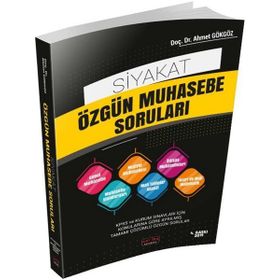 Siyakat Özgün Muhasebe Soruları 2019 - Savaş Yayınevi