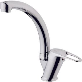 Siyam Damla Kuğu Krom Lavabo Bataryası