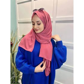 Siyane 00737 Gül Kurusu Scarf Medine İpeği Şal