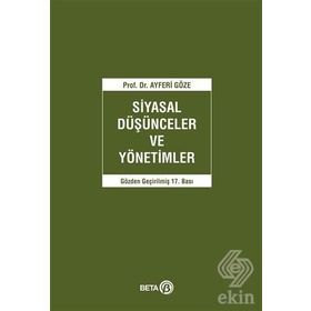 SIYASAL DÜŞÜNCELER VE YÖNETIMLER - AYFERI GÖZE