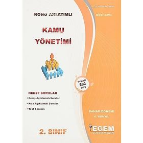 Siyaset Bilimi ve Kamu Yönetimi Bahar Dönemi Konu Anlatımlı Soru Bankası