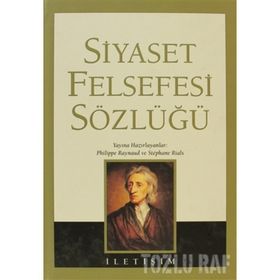 Siyaset Felsefesi Sözlüğü - M. Hanifi Macit Yıldırım Torun