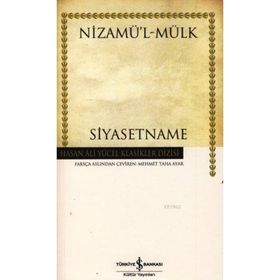 SIYASETNAME - NİZAMÜLMÜLK (ISBN:9789944887427)