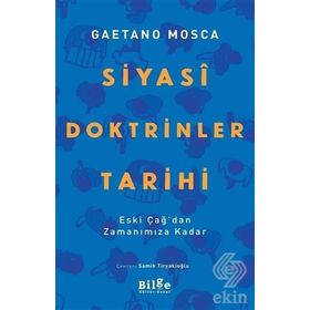 Siyasi Doktrinler Tarihi - Gaetano Mosca