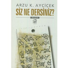 Siz Ne Dersiniz? - Arzu K. Ayçiçek