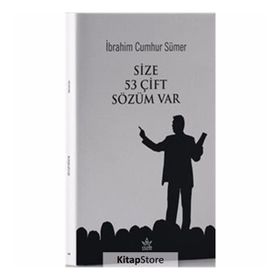 Size 53 Çift Sözüm Var - İbrahim Cumhur Sümer