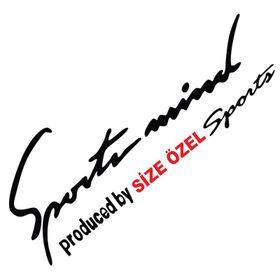 Size Özel Sports Mind Far Üstü Oto Sticker