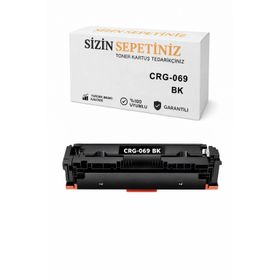 Sizin Sepetiniz Canon I-Sensys LBP673CDW İçin CRG069 Siyah Çipsiz Muadil Toner
