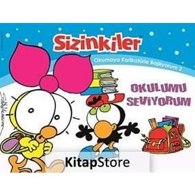 SIZINKILER - OKULUMU SEVIYORUM OKUMAYA KARIKATÜRLE BAŞLIYORUM 2 - SALIH MEMECAN