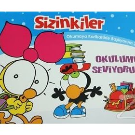 SIZINKILER - OKULUMU SEVIYORUM OKUMAYA KARIKATÜRLE BAŞLIYORUM 2 - SALIH MEMECAN
