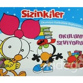 SIZINKILER - OKULUMU SEVIYORUM OKUMAYA KARIKATÜRLE BAŞLIYORUM 2 - SALIH MEMECAN