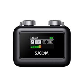 SJCam M1 Profesyonel 1TX + 1 RX 100 dB Tek Vericili Gürültü Engelleyici SNR LCD Ekran Stüdyo Mikrofonu