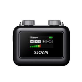 SJCam M1 Profesyonel 1TX + 1 RX 100 dB Tek Vericili Gürültü Engelleyici SNR LCD Ekran Stüdyo Mikrofonu