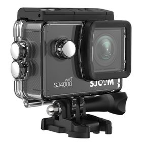 SJCAM SJ4000 WiFi 4K UHD 30 mt Su Geçirmez Kılıflı Siyah Aksiyon Kamerası
