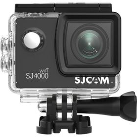 SJCAM SJ4000 WiFi 4K UHD 30 mt Su Geçirmez Kılıflı Siyah Aksiyon Kamerası