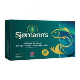 Sjomann's Fishoil Omega-3 30 Çiğnenebilir Tablet