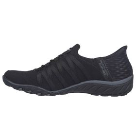 Skechers 100593-BBK Breathe Easy Siyah Kadın Günlük Ayakkabı