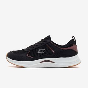 Skechers 104768 BKW Arch Fit Vista 2.0 Kadın Siyah Spor Ayakkabı