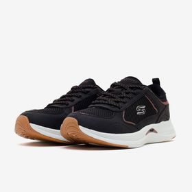 Skechers 104768 BKW Arch Fit Vista 2.0 Kadın Siyah Spor Ayakkabı