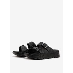 Skechers 111378 BBK Arch Fit Footsteps Kadın Siyah Günlük Stil Terlik