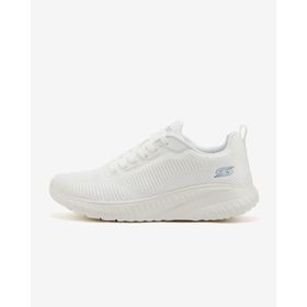 Skechers 117209 OFWT Bobs Squad Chaos - Face Off Beyaz Kadın Spor Ayakkabı