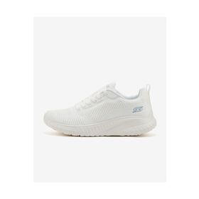Skechers 117209 OFWT Bobs Squad Chaos - Face Off Beyaz Kadın Spor Ayakkabı