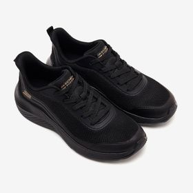 Skechers 117483 BBK Bobs Squad Waves Siyah Kadın Spor Ayakkabı