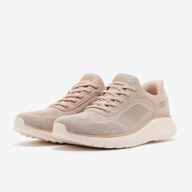 Skechers 117497 NTGD Bobs Squad Chaos Bej Kadın Spor Ayakkabı