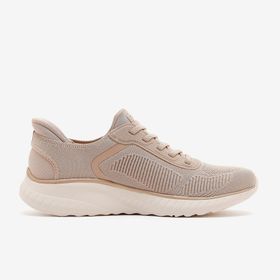 Skechers 117497 NTGD Bobs Squad Chaos Bej Kadın Spor Ayakkabı