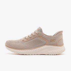 Skechers 117497 NTGD Bobs Squad Chaos Bej Kadın Spor Ayakkabı