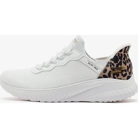 Skechers 117499 WHT Bobs Squad Chaos Seize The Hour Beyaz Kadın Spor Ayakkabı