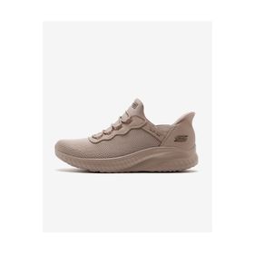 Skechers 117500 Slip-ins Bobs Squad Chaos Tan Bej Kadın Spor Ayakkabı
