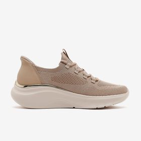 Skechers 117617 TPE Bobs B Love True Delight Bej Kadın Spor Ayakkabı
