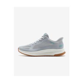 Skechers 117624 LTGY Bobs Squad 4 - Staple Look Gri Kadın Spor Ayakkabı