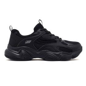 Skechers 117685 BBK Siyah Bobs Diego Kadın Sneaker Ayakkabı