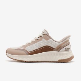 Skechers 117741 NTMT Bobs Squad 4 Bej Kadın Spor Ayakkabı