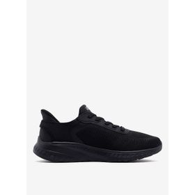 Skechers 118312 BBK Bobs Squad Chaos Solid Step Siyah Erkek Spor Ayakkabı