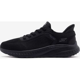 Skechers 118312 BBK Bobs Squad Chaos Solid Step Siyah Erkek Spor Ayakkabı