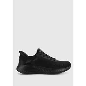Skechers 118312 BBK Siyah Bobs Squad Chaos Solid Step Erkek Sneaker Ayakkabı