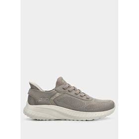 Skechers 118312 DKTP Bobs Squad Chaos - Solid Step Bej Erkek Spor Ayakkabı